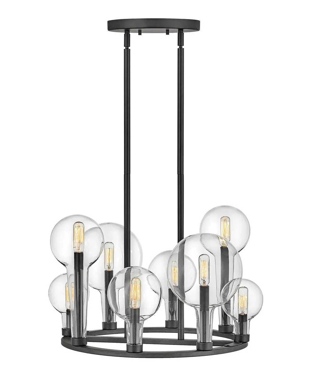 Alchemy LED Chandelier in Black