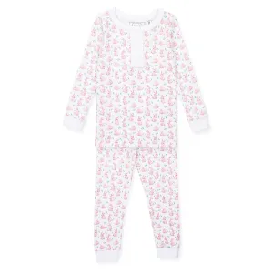 Alden Pajama Set - Bunny Hop Pink