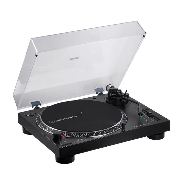 Audio-Technica AT-LP120XBT-USB-BK | Table tournante - Bluetooth aptX - USB -  Noir