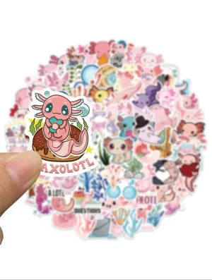 Axolotl Waterproof Sticker