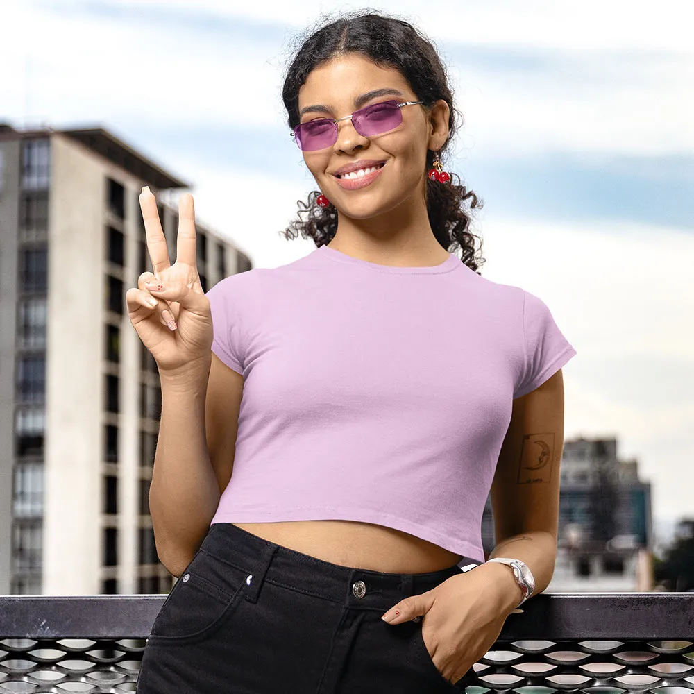 Baby Pink Crop Top