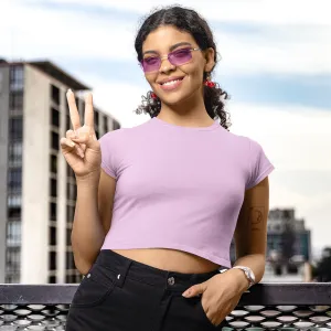 Baby Pink Crop Top