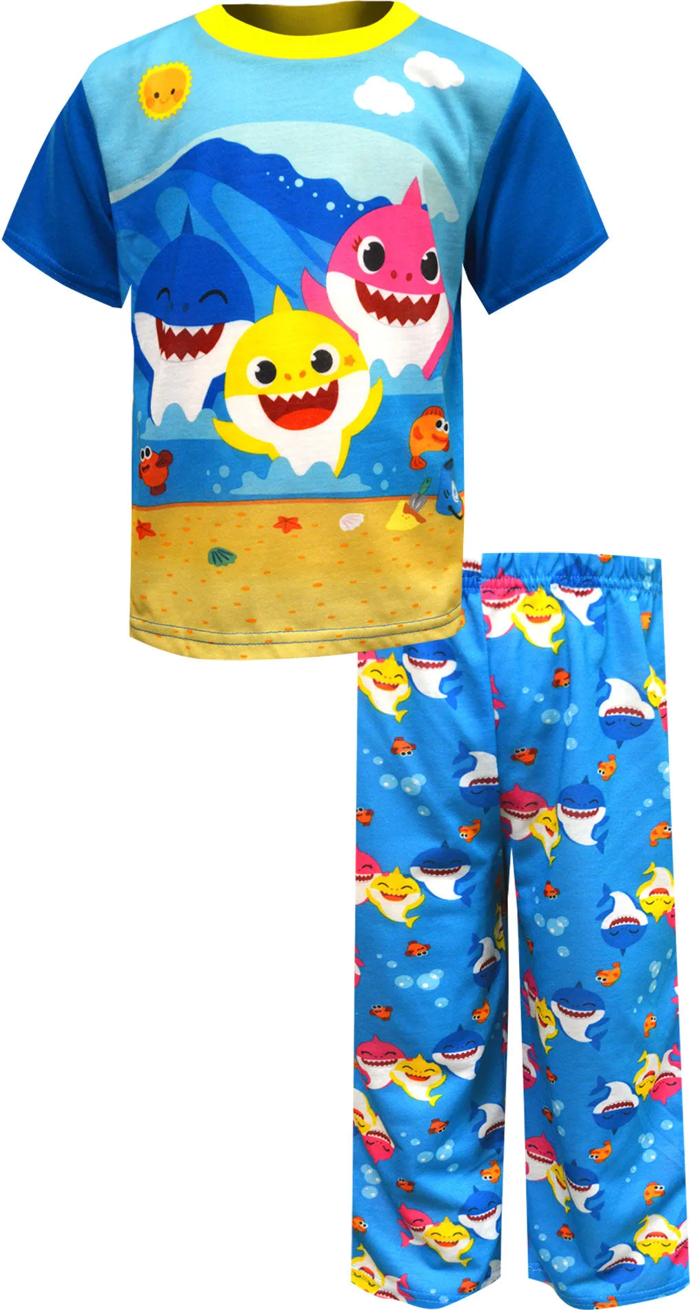 Baby Shark Fun in the Sun Toddler Pajamas