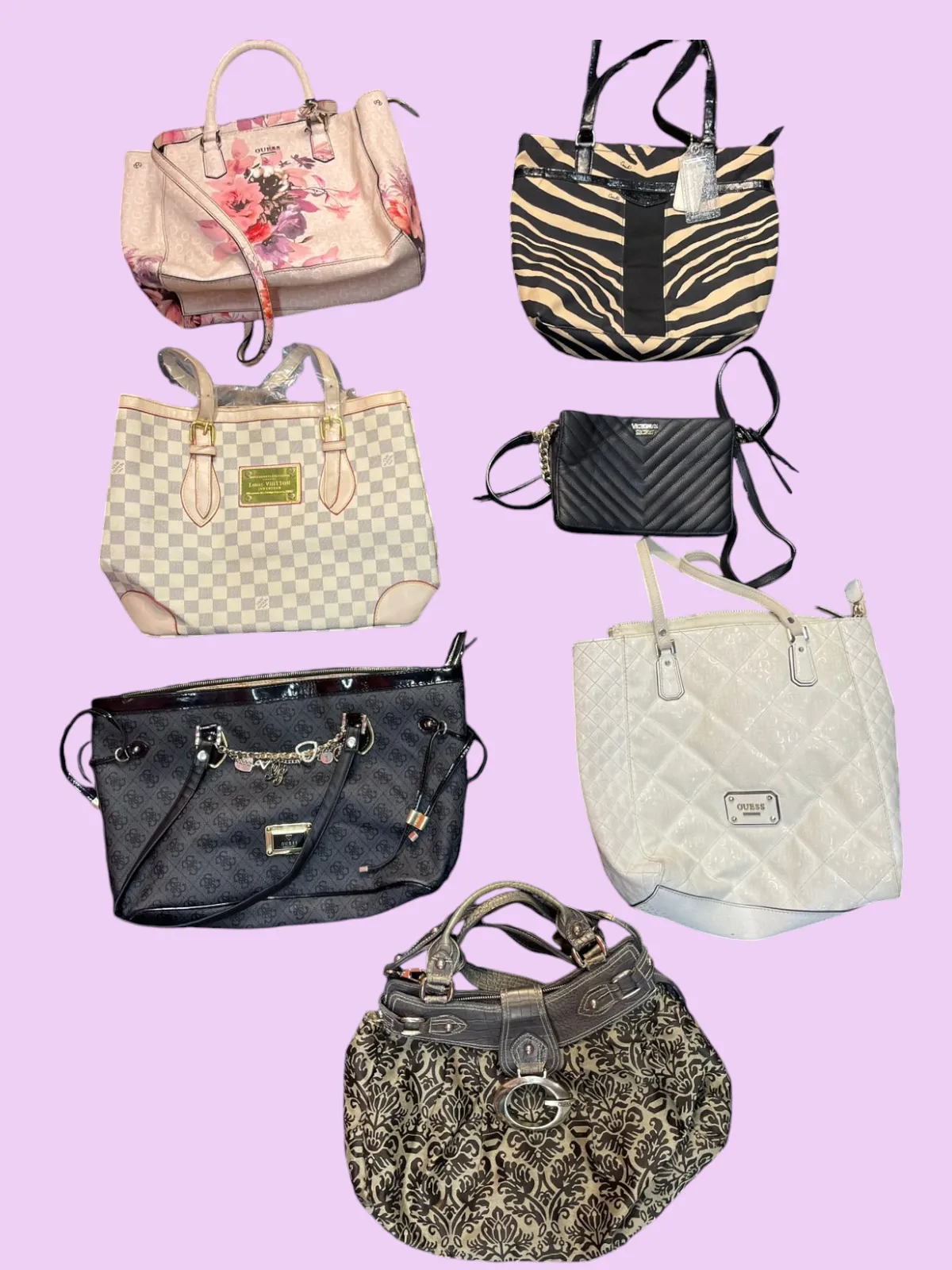 Beauituful branded bags guess VC ,LV,COACH