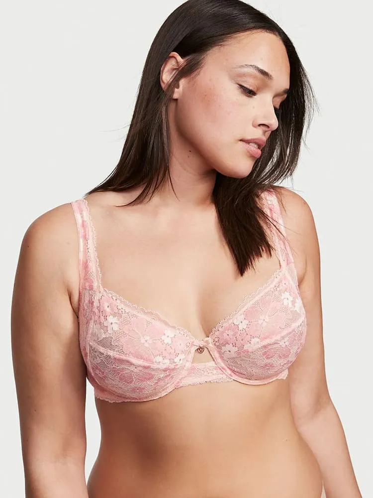 Bra Victoria's Secret Body By Victoria The Fabulous by Victoria's Secret Full Cup Lace, pink