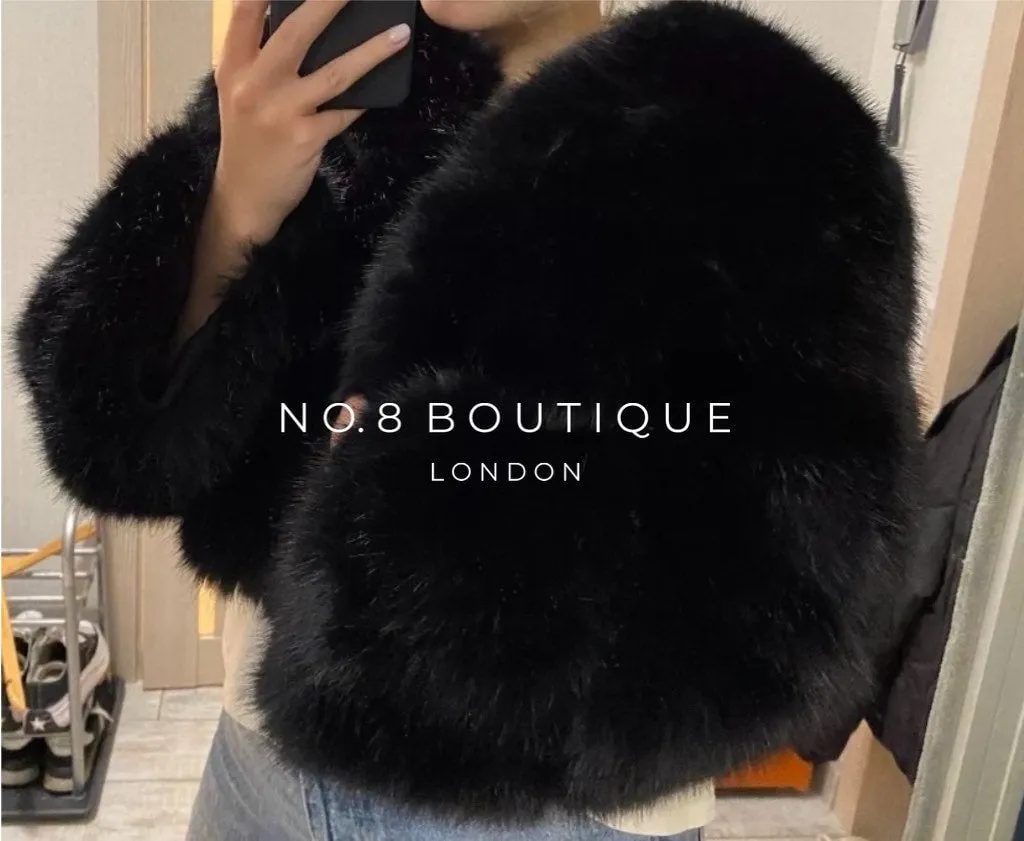 Bubble Faux Fur Jacket