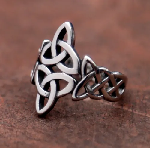 CELTIC KNOT - WATERPROOF SILVER RING