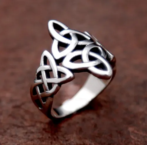 CELTIC KNOT - WATERPROOF SILVER RING