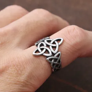 CELTIC KNOT - WATERPROOF SILVER RING