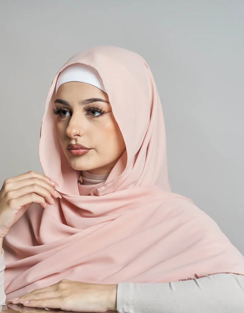 Chiffon Shawl - Shades of Nude