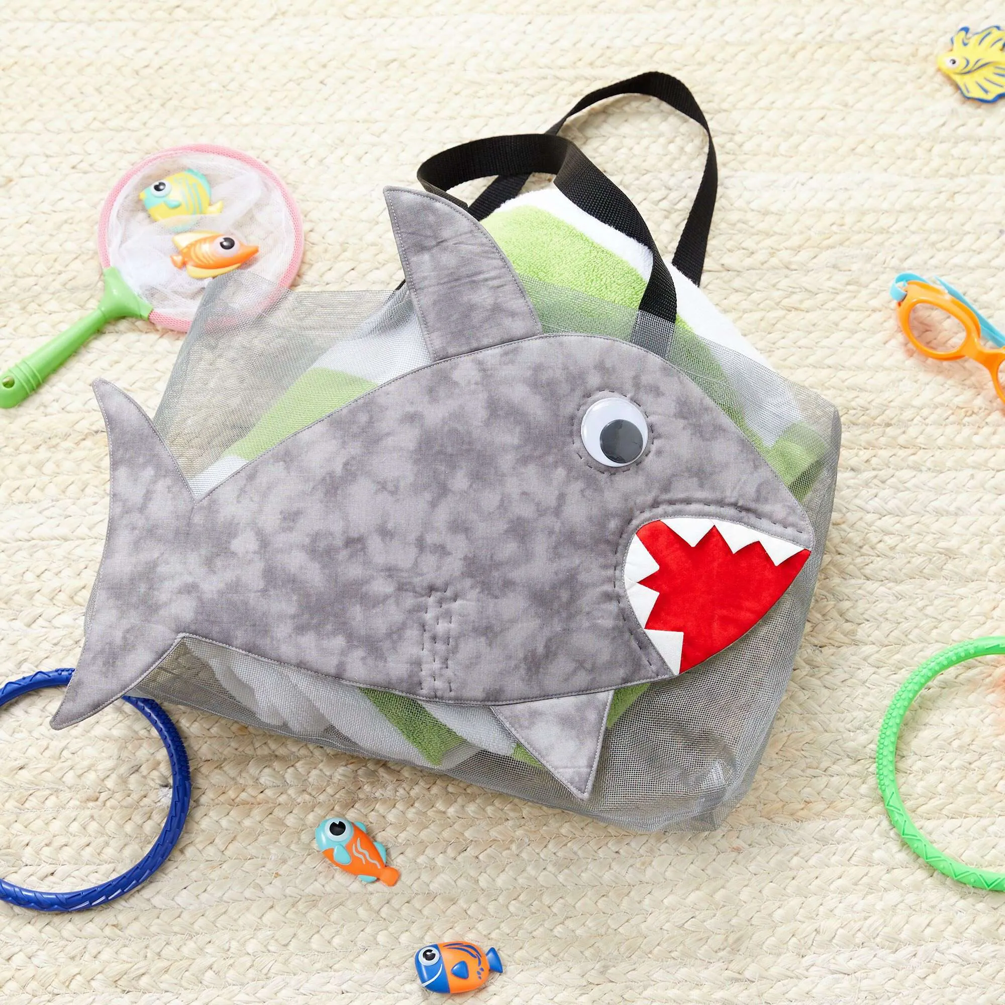 Coats & Clark Sewing Shark Tote Bag