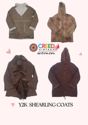 CR2845 Y2K Sherling Coats - 8 Pcs