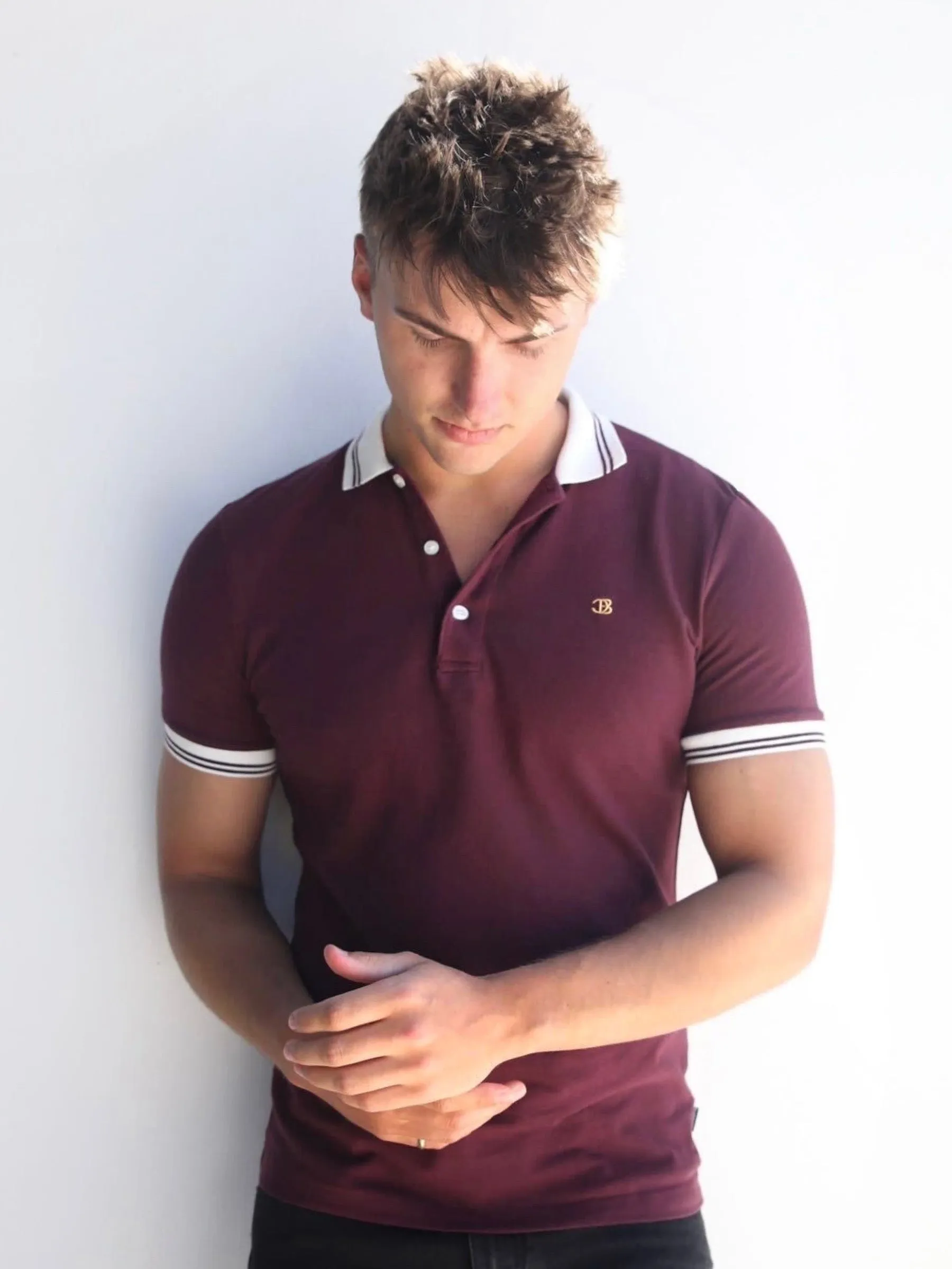 Dalston Polo - Burgundy