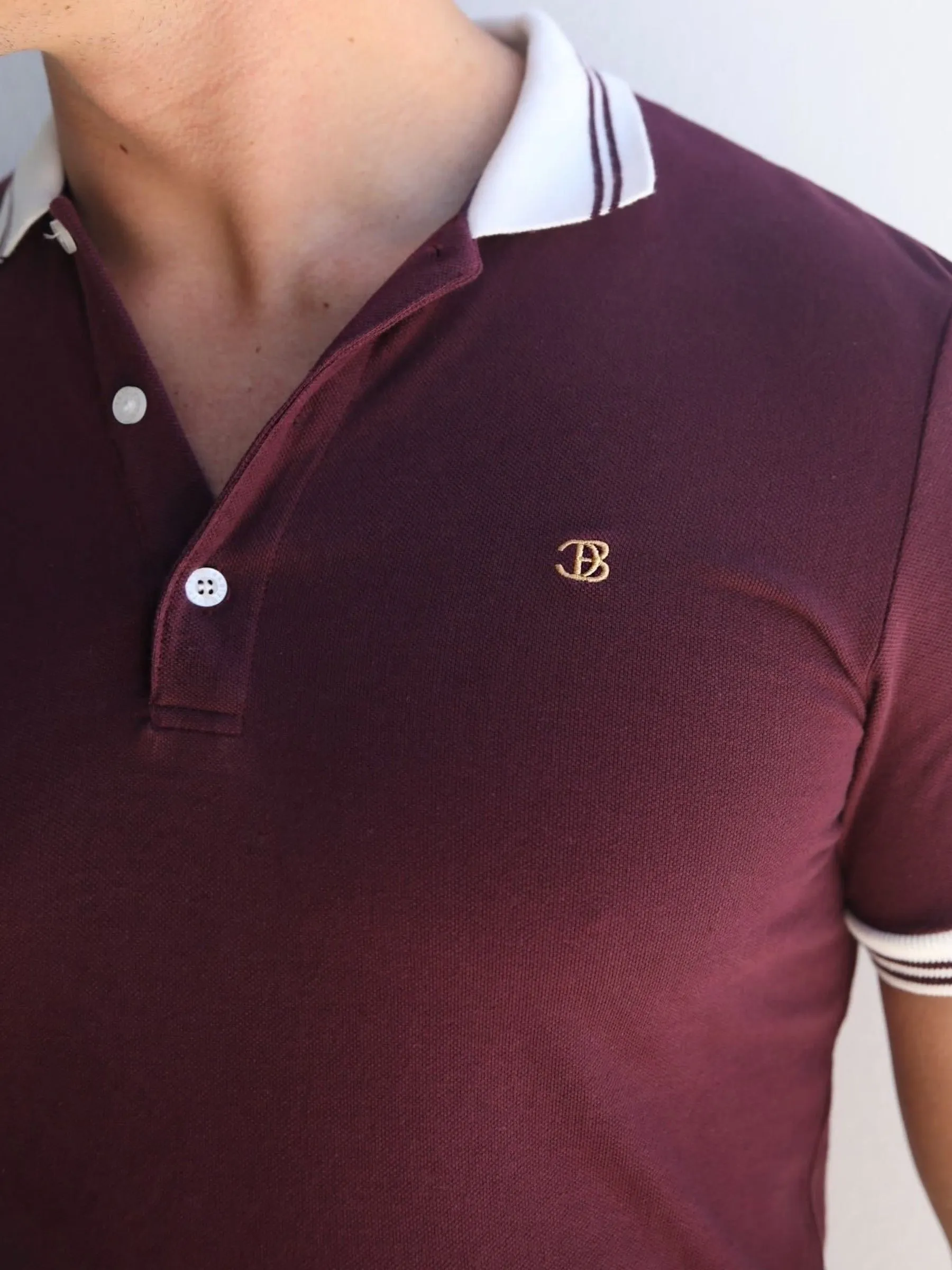 Dalston Polo - Burgundy