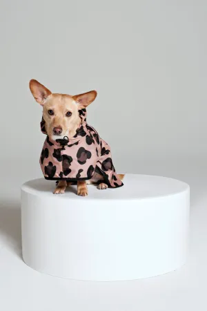 Dog Rain Poncho Pink Panther