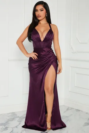 Dress Fashion Nova MF21355, purple