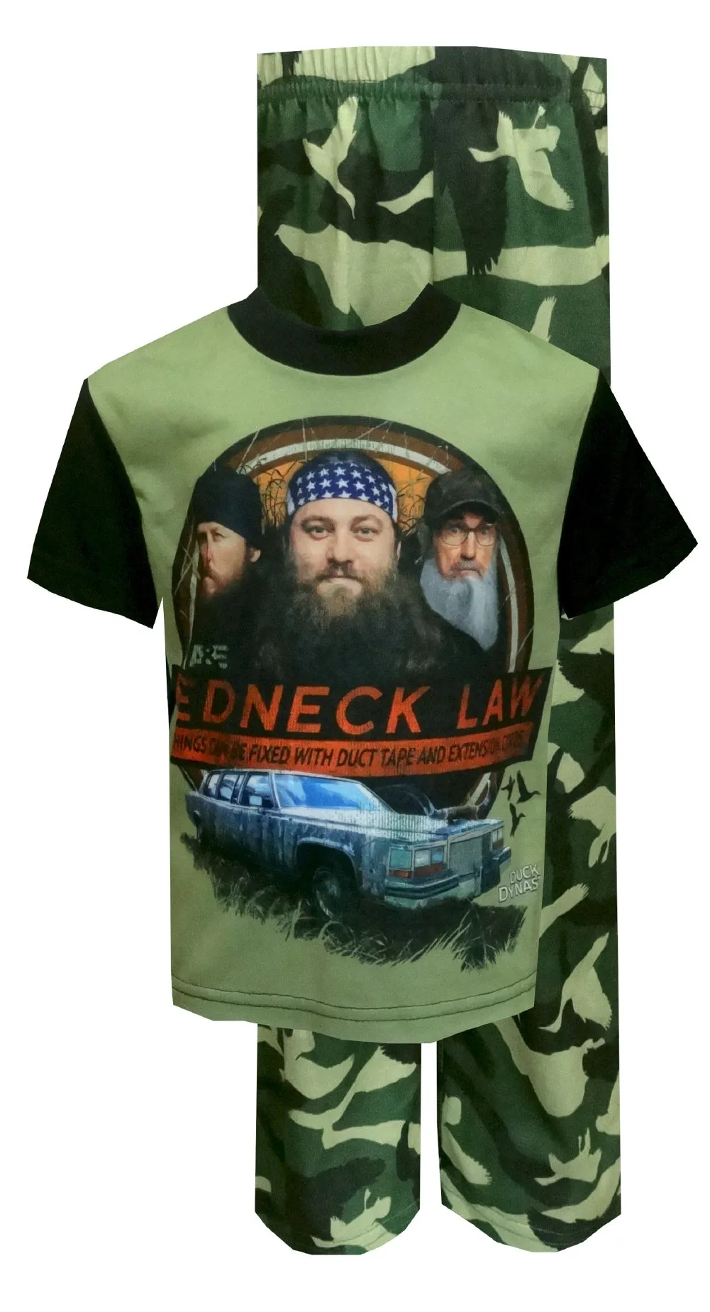 Duck Dynasty Red Neck Law Pajamas