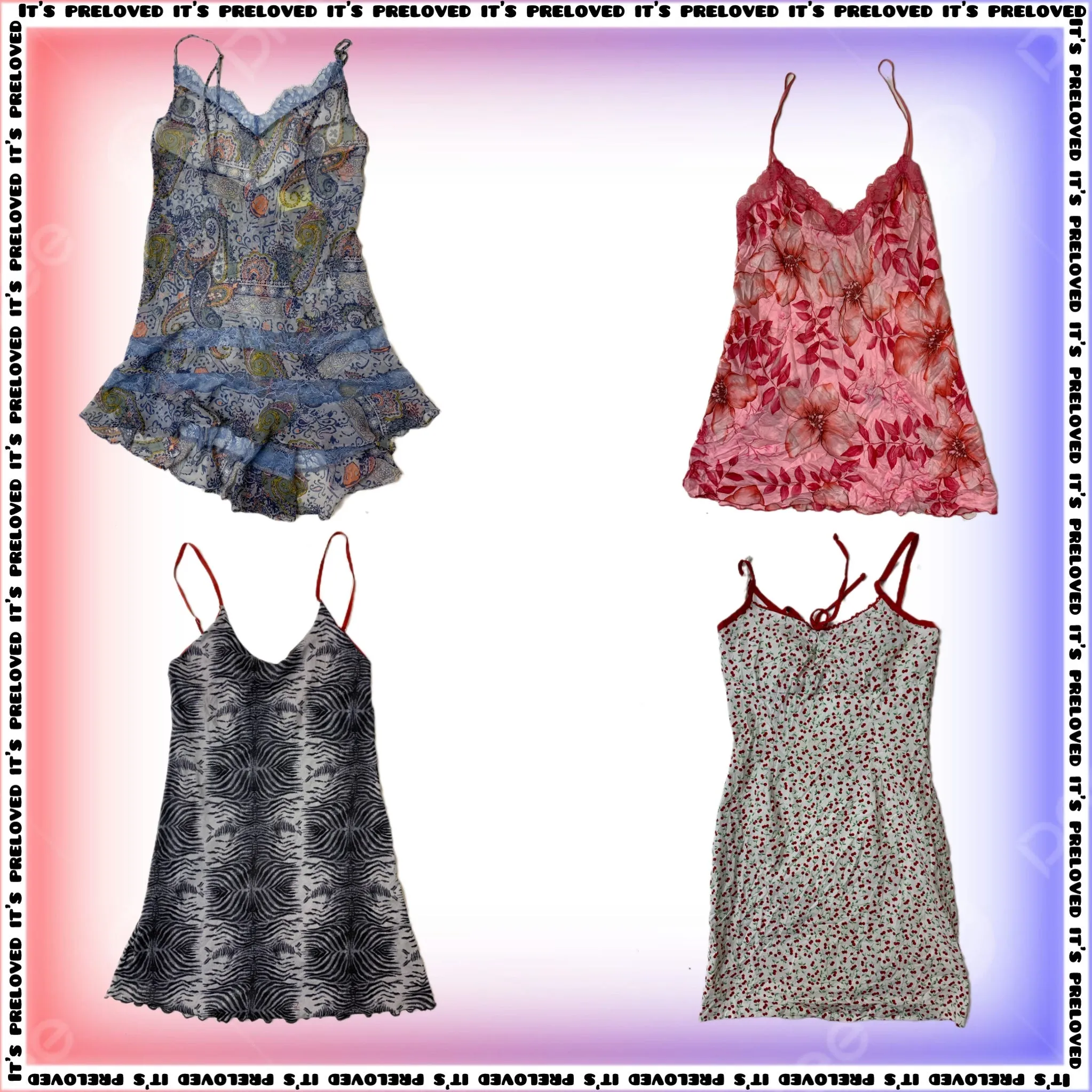 European Summer Y2K Sun Dress Mix (SS-396)