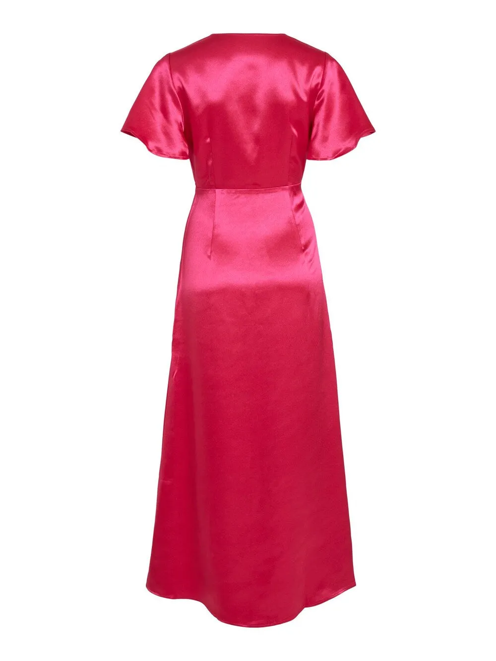 Evening dress Vila Sittas, raspberry