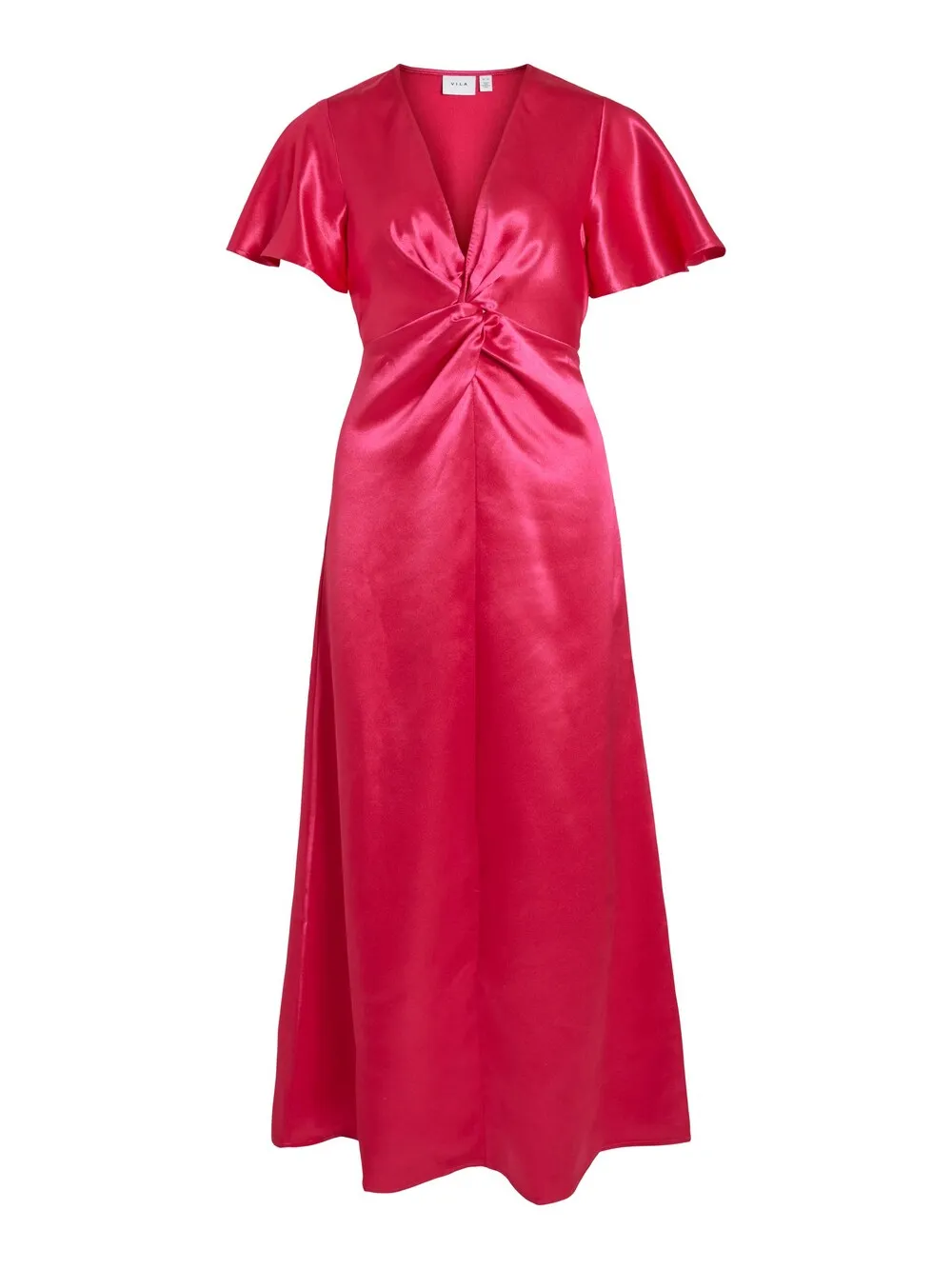 Evening dress Vila Sittas, raspberry