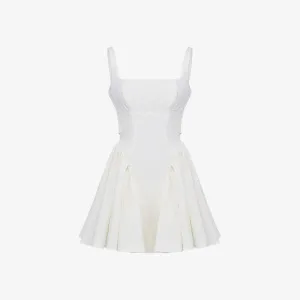 Florianne cotton blend corset mini dress House Of Cb, ivory