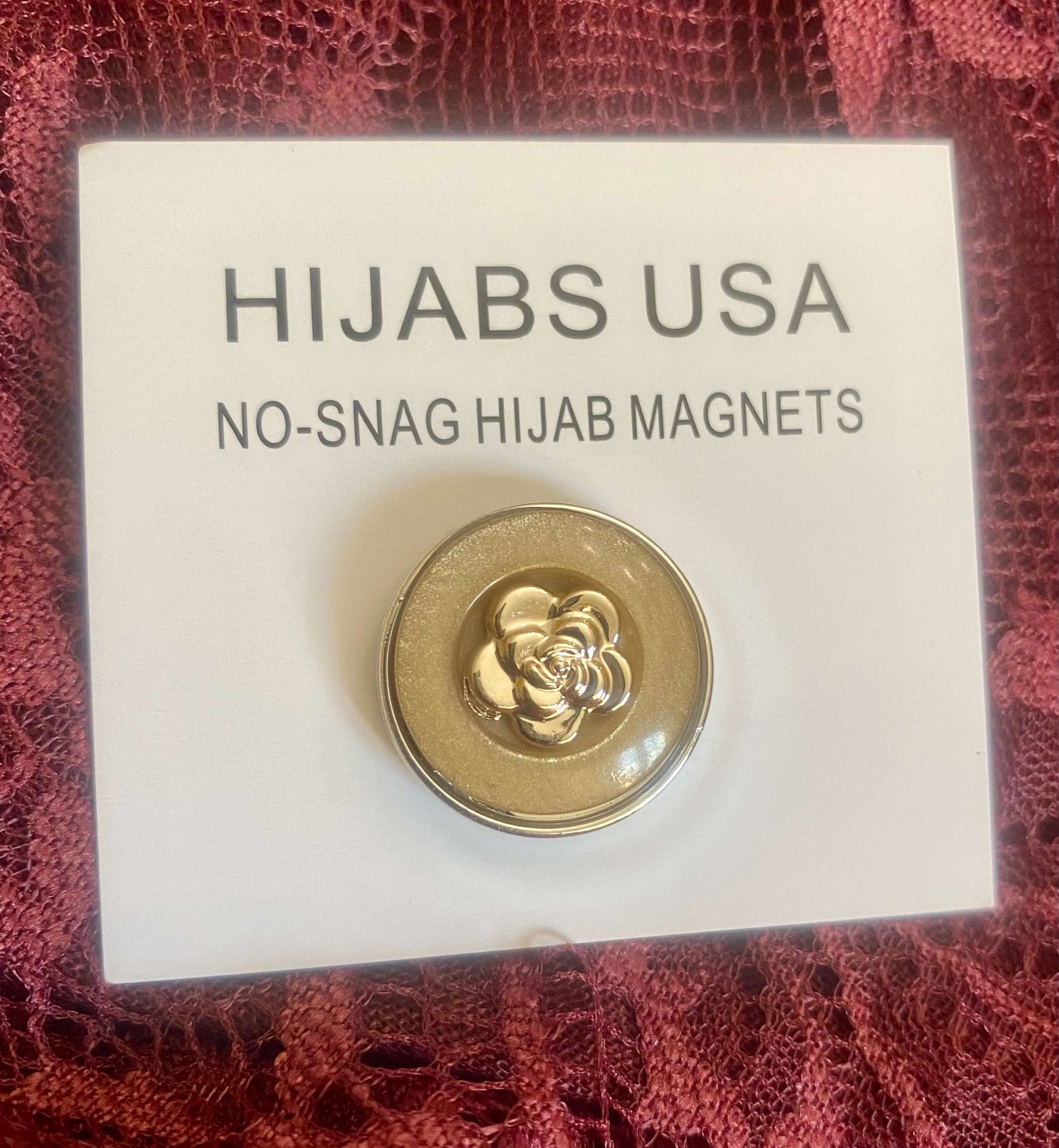 Flower Hijab Magnets