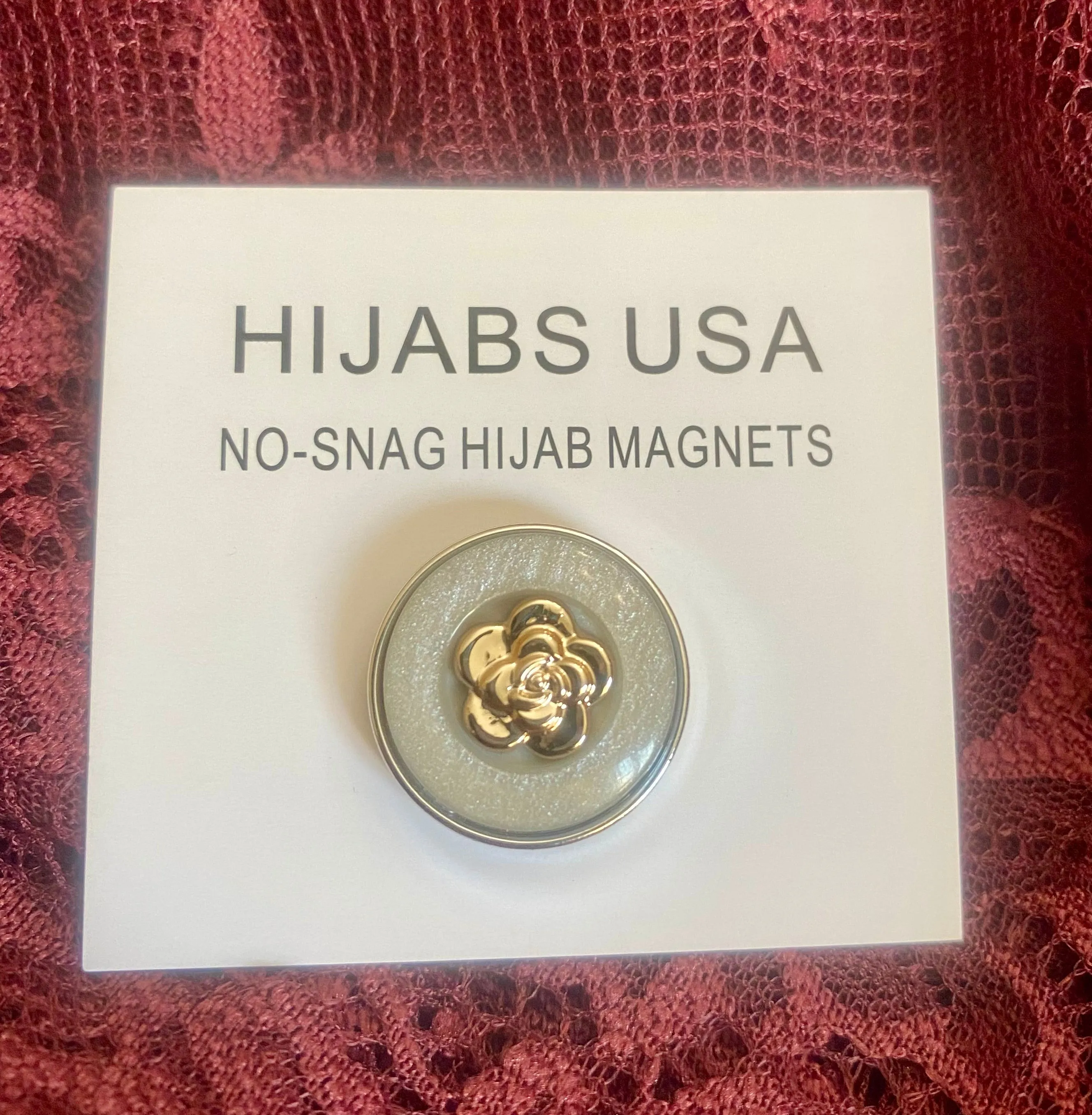 Flower Hijab Magnets