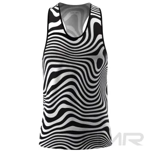 FMR Men's Zebra Print Tank Top