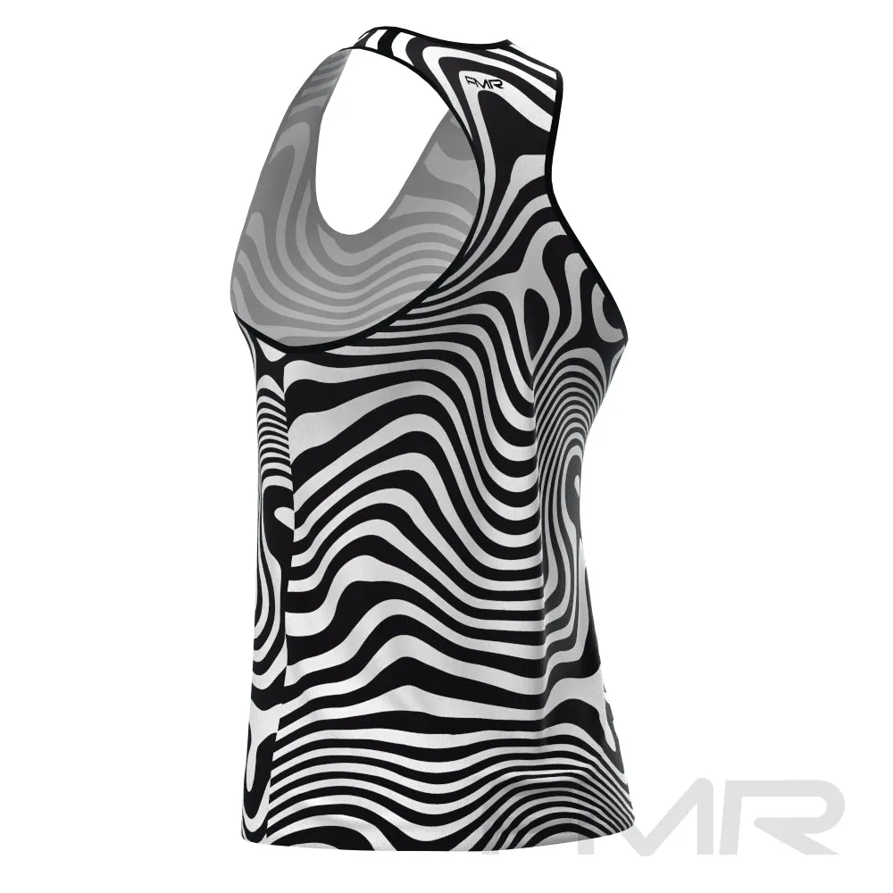 FMR Men's Zebra Print Tank Top