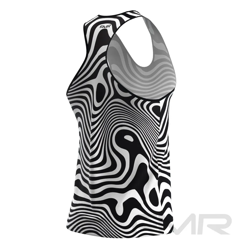 FMR Men's Zebra Print Tank Top