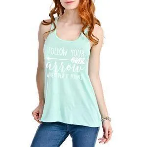 Follow your arrow tank tops! 6 colors • Soft • Stretchy • S - XXL