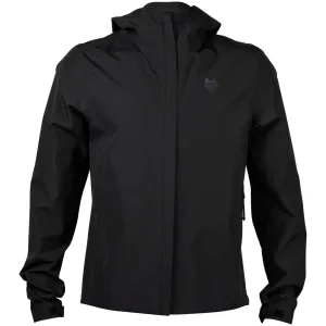 Fox Racing  Mens Ranger Off Road Packable Rain Jacket DWR Waterproof Black