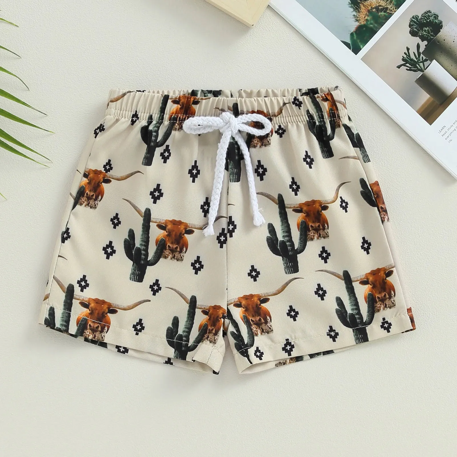 Fun Print - Boys Board Shorts 0-4 years