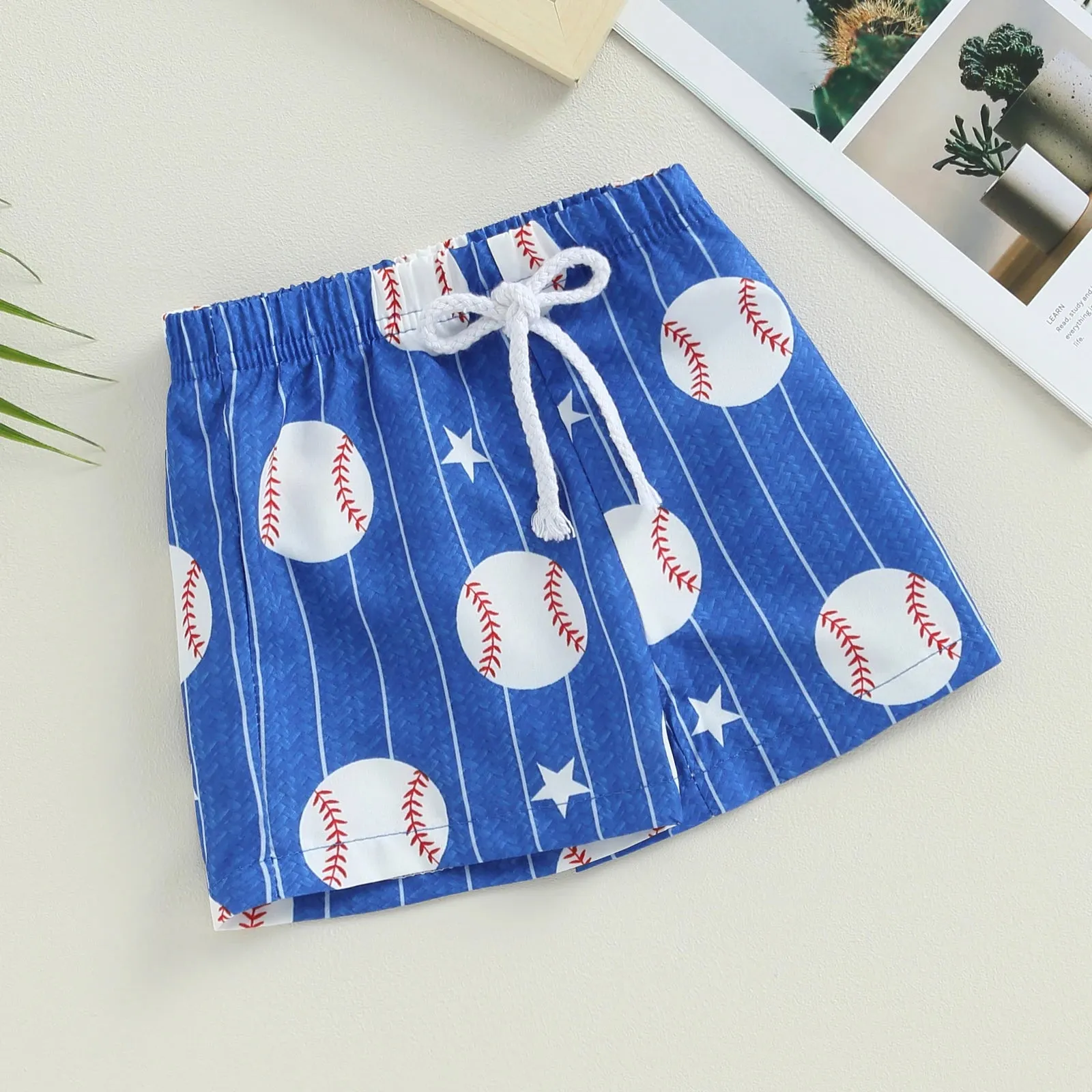 Fun Print - Boys Board Shorts 0-4 years