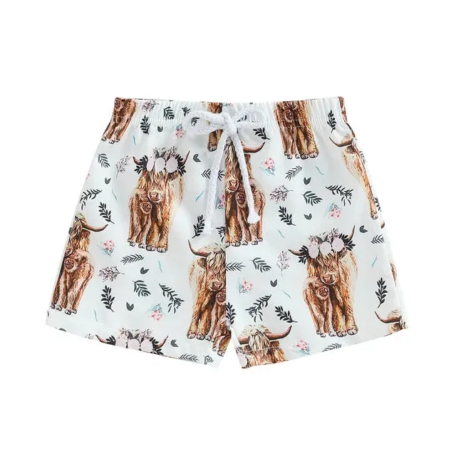 Fun Print - Boys Board Shorts 0-4 years