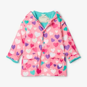 Hatley - Raincoat, Colourful Hearts