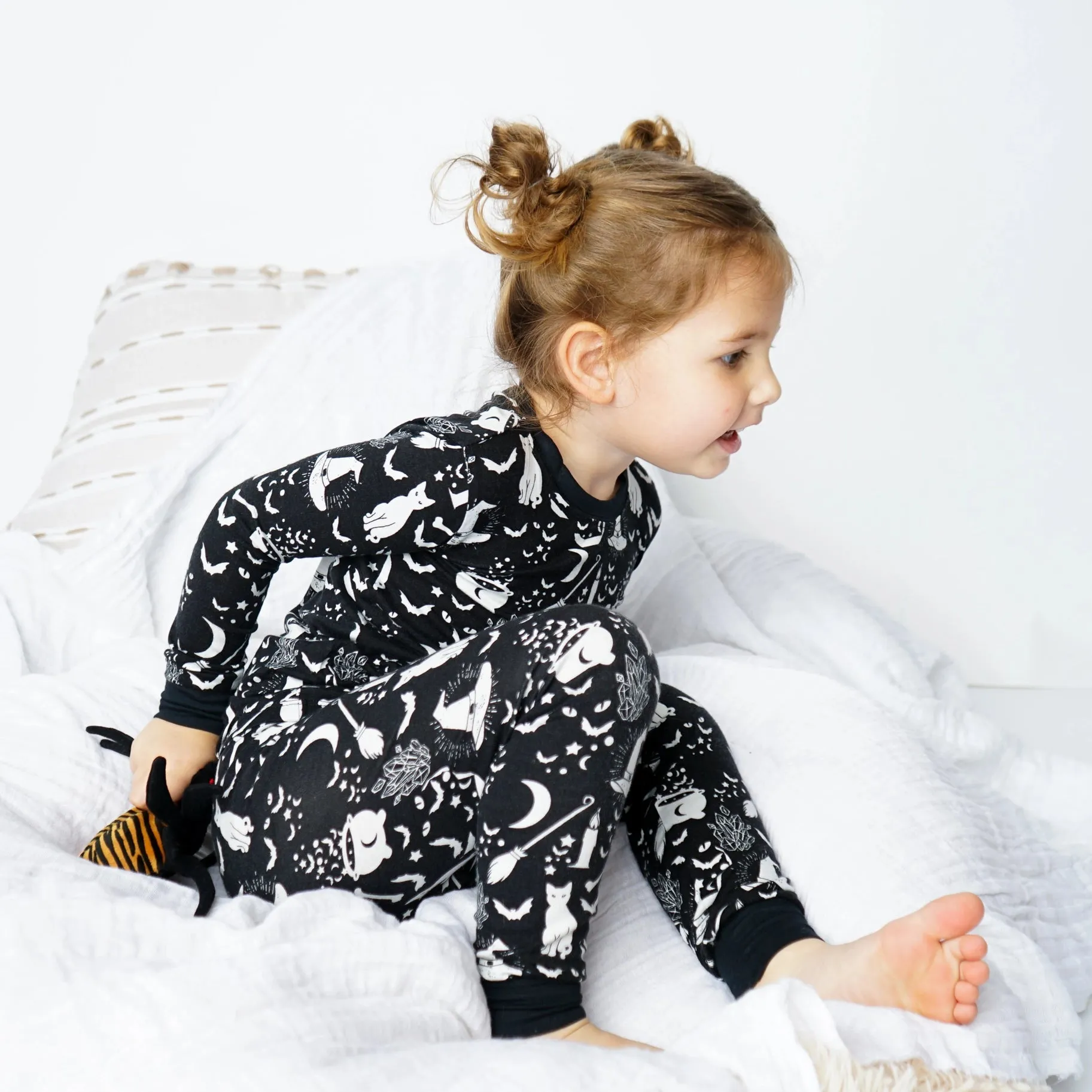 Hocus Pocus Halloween Bamboo Kids Pajama Set