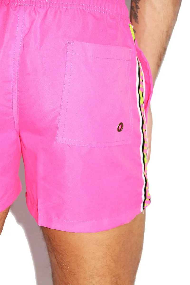 Homo Board Shorts-Pink