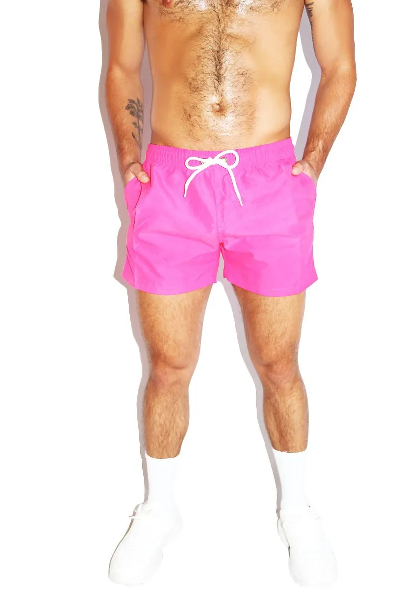 Homo Board Shorts-Pink