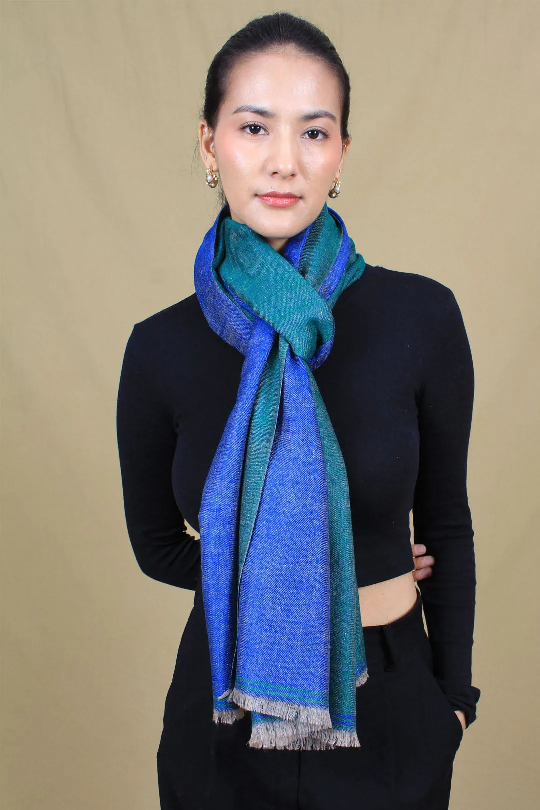 Inain Reversible Cashmere Stole