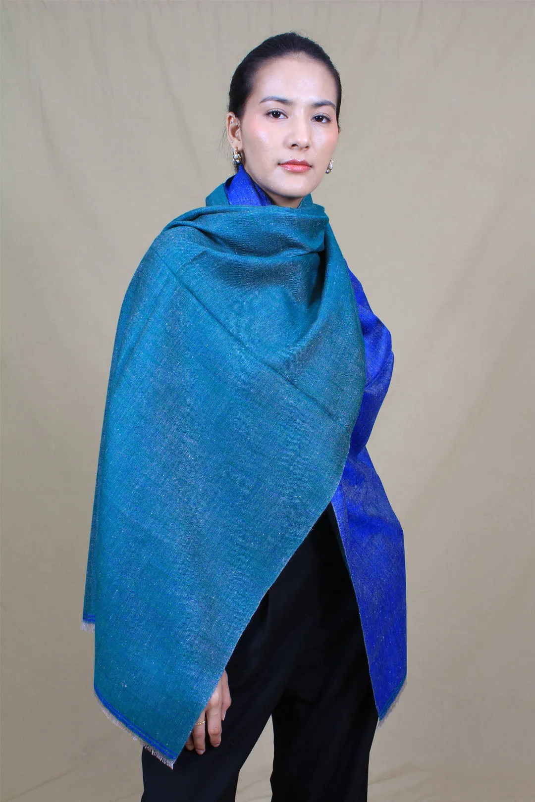 Inain Reversible Cashmere Stole