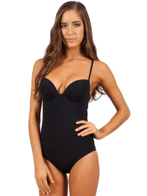 J1843 Vision  Plunge U/Wire Swimsuit - Jets