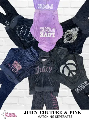 Juicy Couture & Love Pink 17 Matching Sets