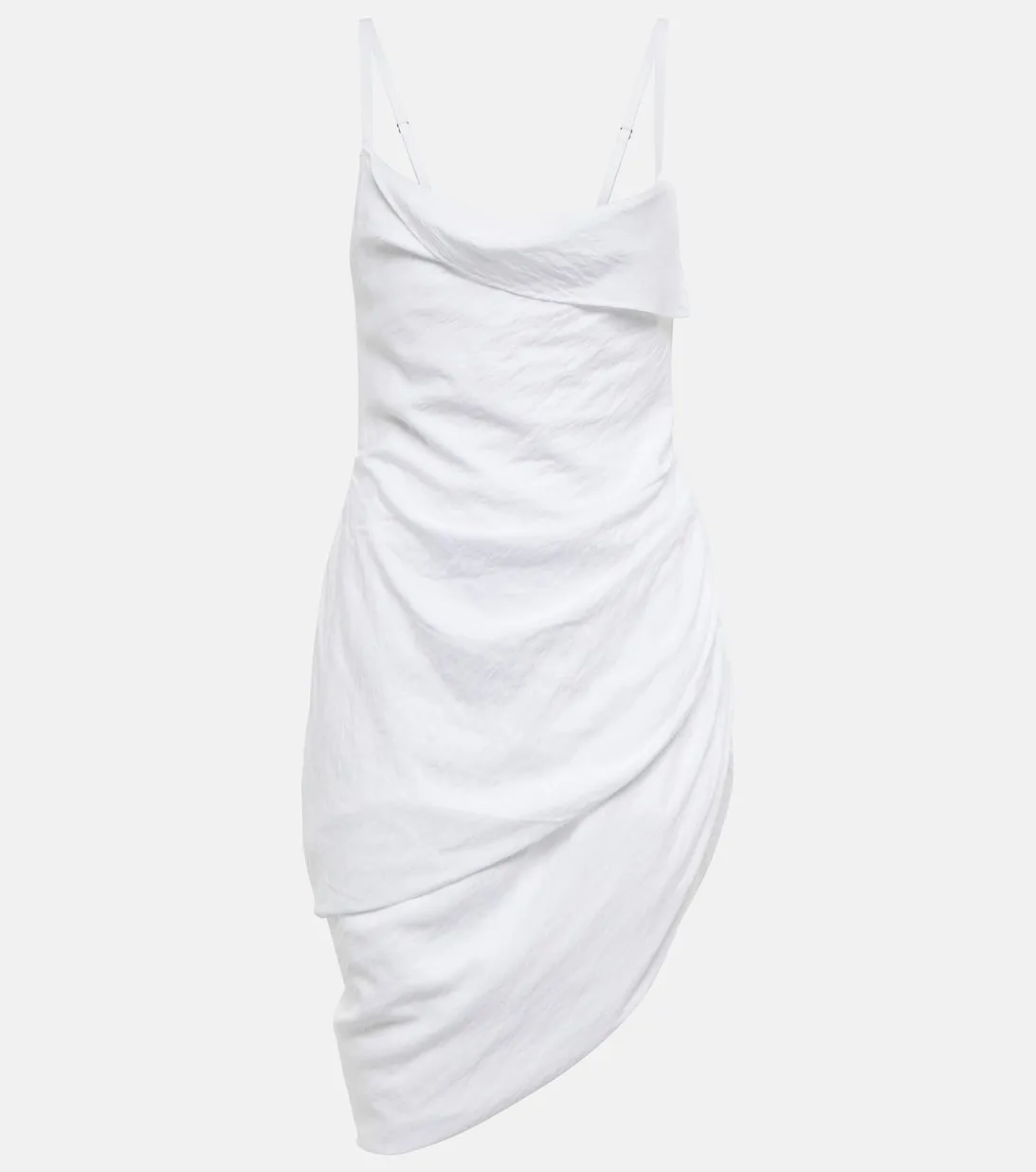 La Robe Saudade voile minidress JACQUEMUS, white