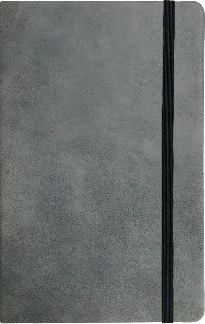 Large Faux Leather Notebook