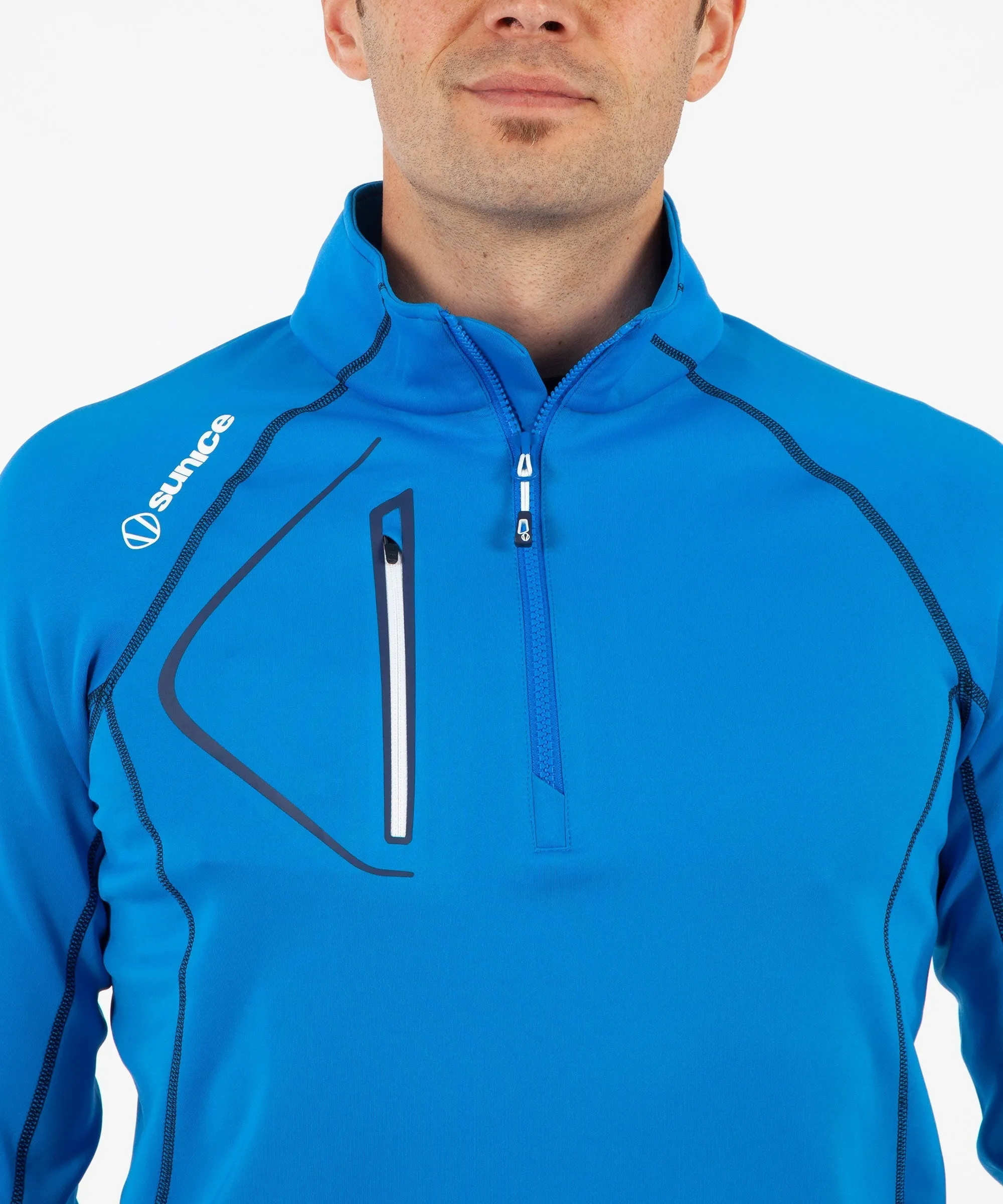 Men's Allendale SuperliteFX Stretch Thermal Half-Zip Pullover