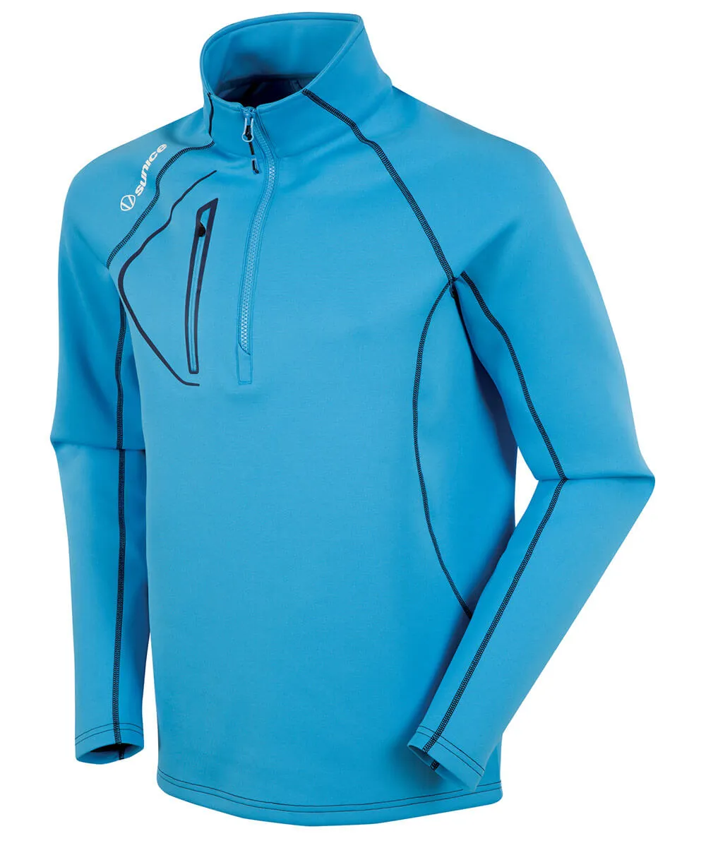 Men's Allendale SuperliteFX Stretch Thermal Half-Zip Pullover