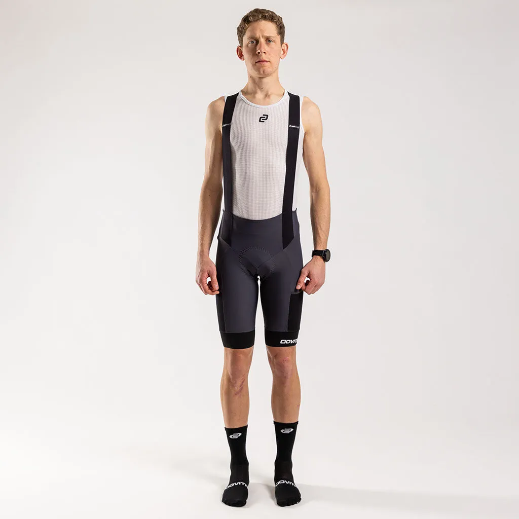 Men's Cargo Bib Shorts (Carbon)