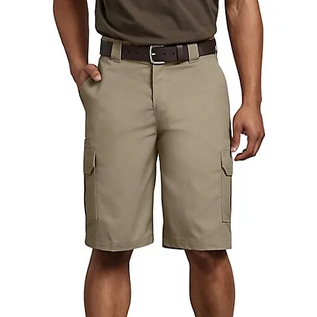 Men's Dickies FLEX Regular Fit Cargo Shorts 11" WR556 - Desert Sand