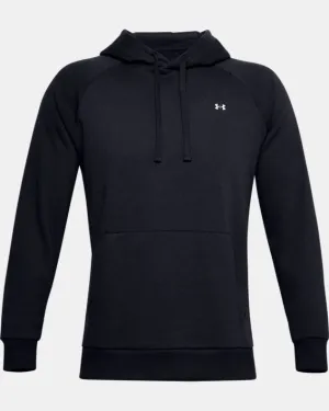 Men's Under Armour Rival Fleece Hoodie Black 1357092 001